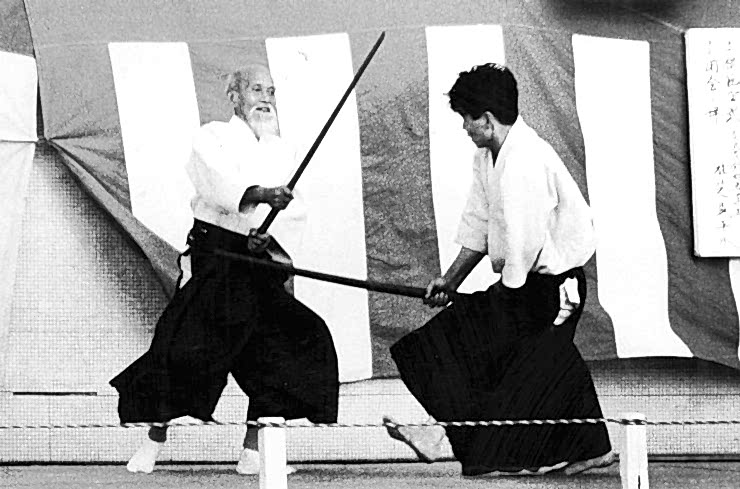 morihei-ueshiba-sword antalya aikido