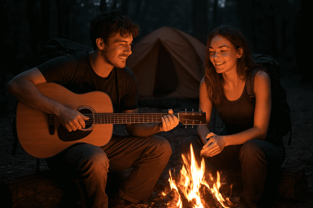 Antalya yaz kampı ateş başında şarkı